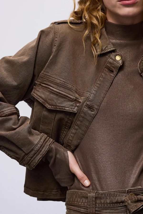 Army Stretch Twill Jack>Summum Cheap
