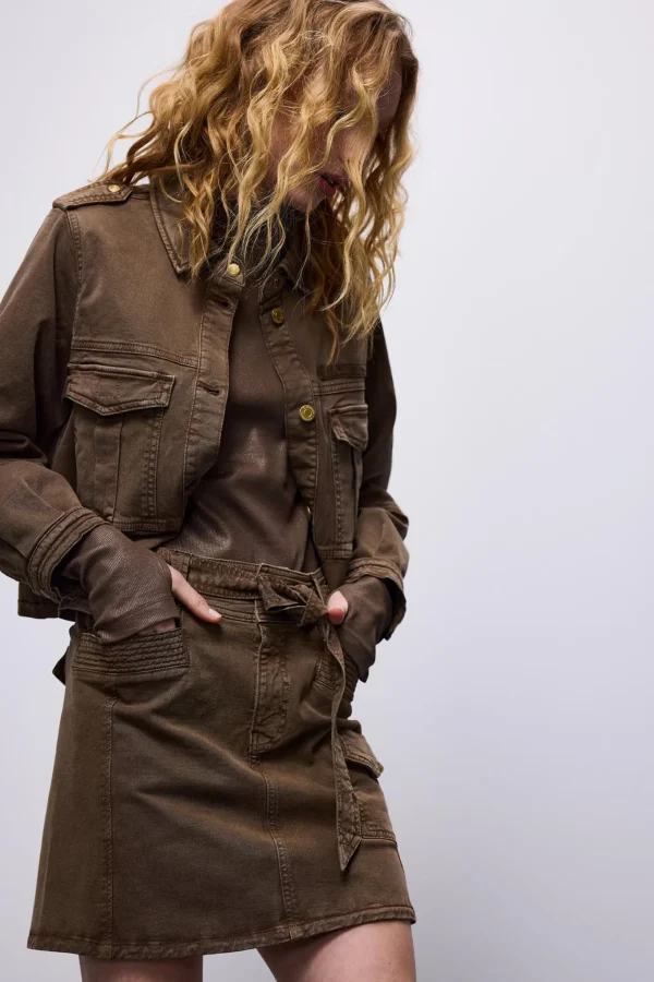 Army Stretch Twill Jack>Summum Cheap
