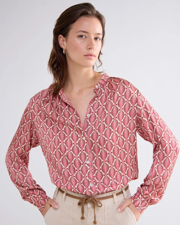 Blouse All-over Print>Summum Cheap