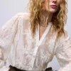 Blouse Bloemenkant>Summum Best