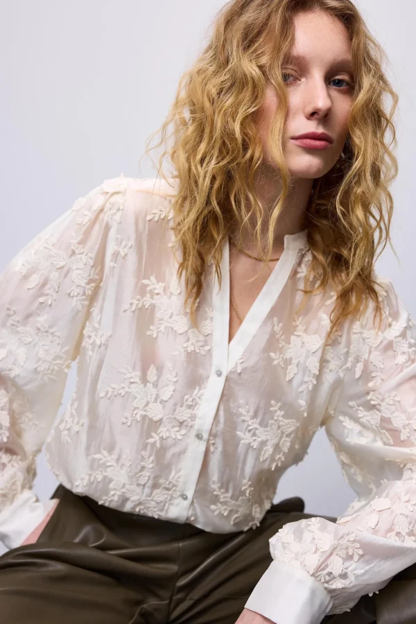 Blouse Bloemenkant>Summum Best