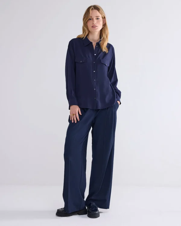 Blouse Met Borstklepjes>Summum Discount