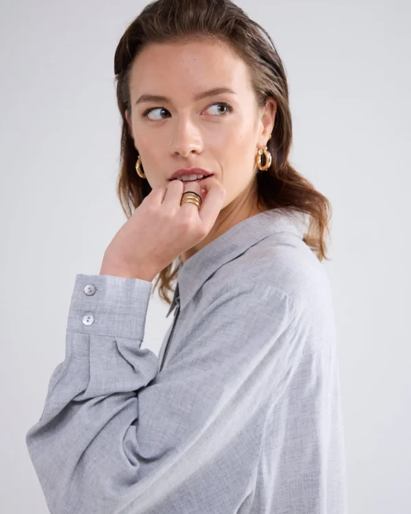 Blouse Met Borstklepjes>Summum Flash Sale