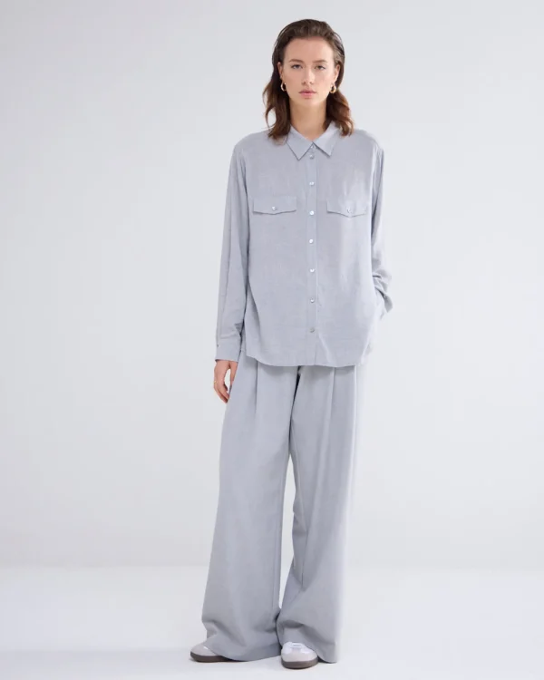 Blouse Met Borstklepjes>Summum Flash Sale