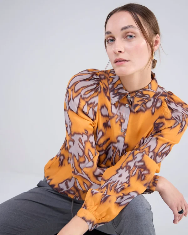 Blouse Met Pofmouwen>Summum New