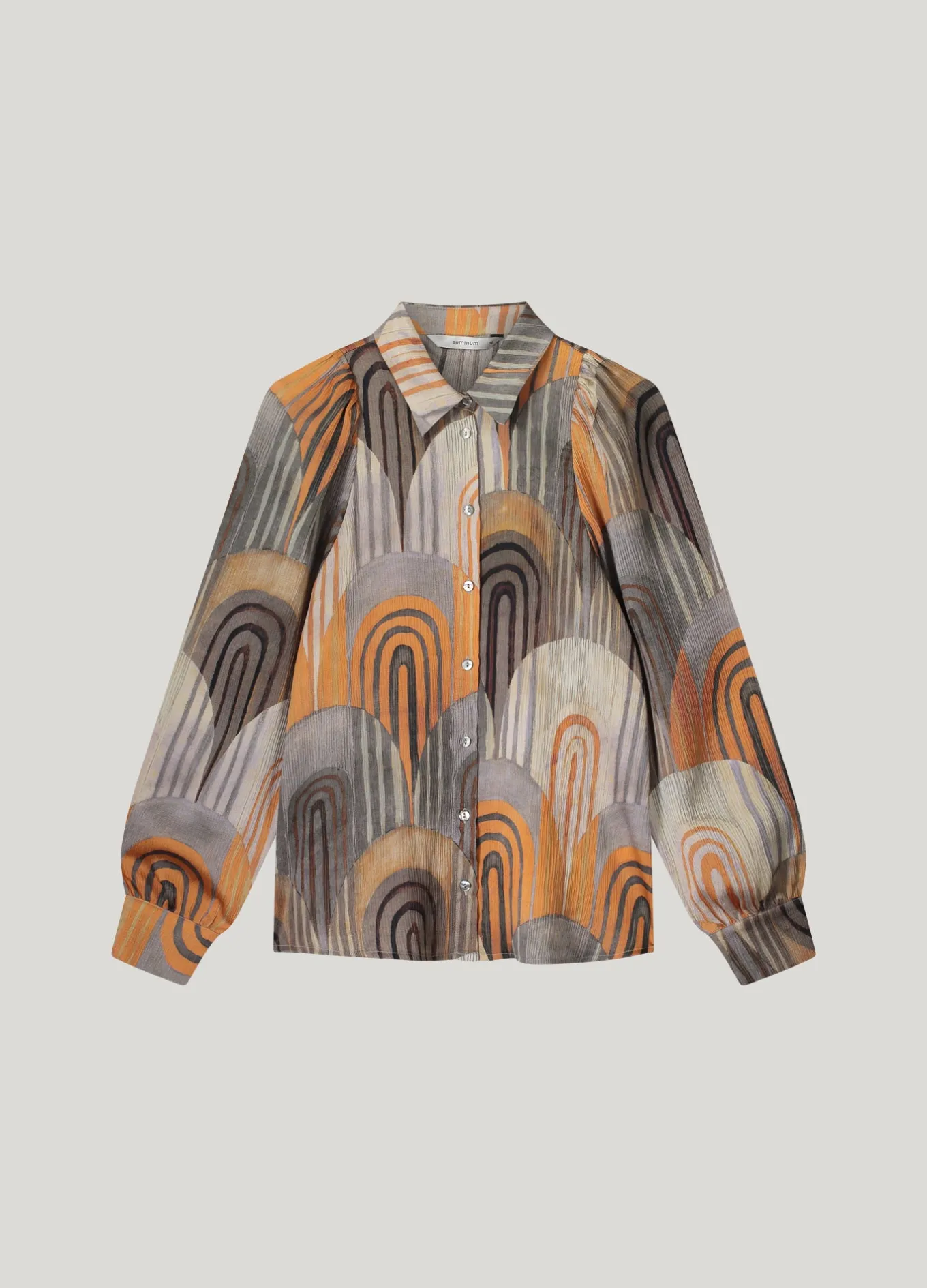 blouse_met_pofmouwen_en_structuur_4.webp Blouse Met Pofmouwen En Structuur>Summum Discount