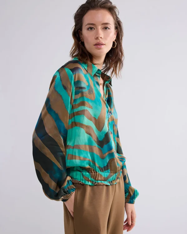Bomberblouse Tijger>Summum Sale