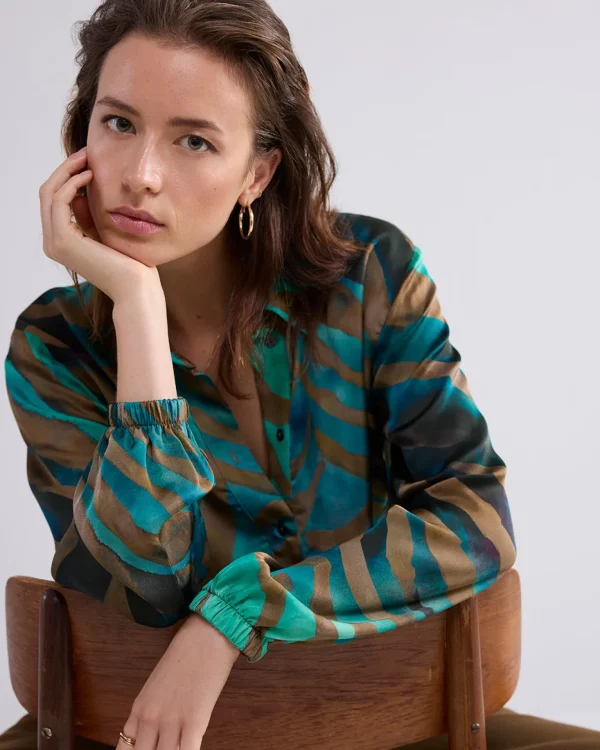Bomberblouse Tijger>Summum Sale