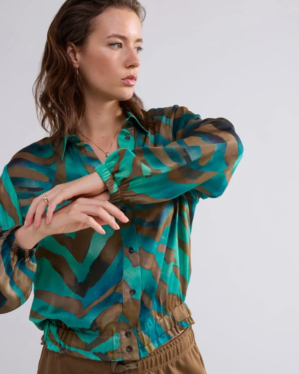 Bomberblouse Tijger>Summum Sale