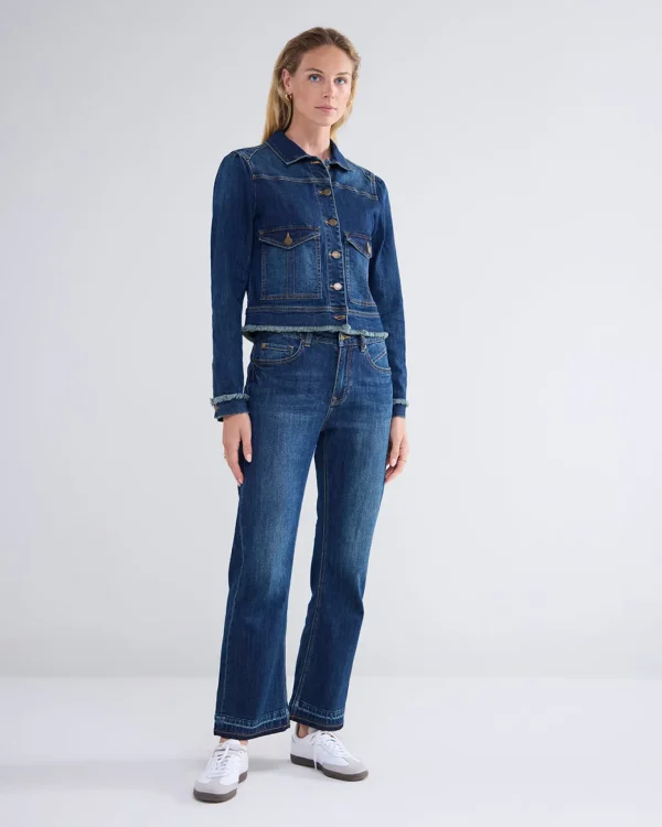 Bootcut Cropped Jeans>Summum Online