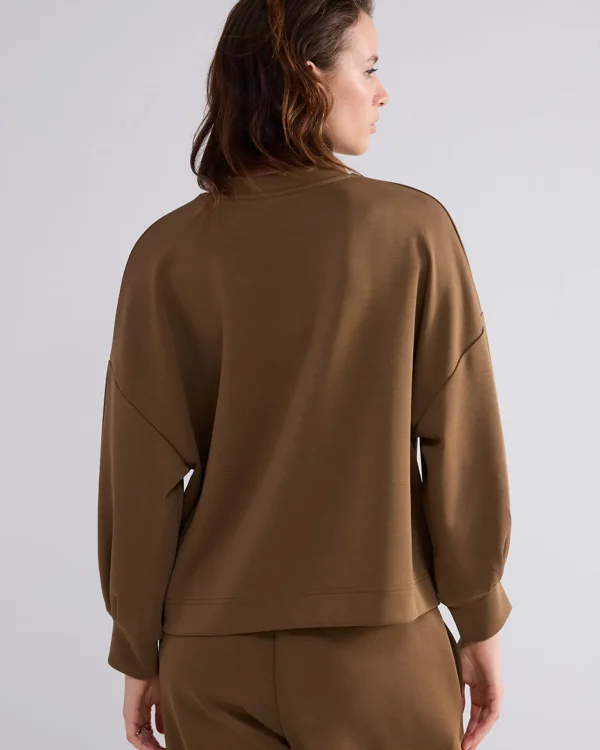 Boxy Sweatshirt Scuba>Summum Store