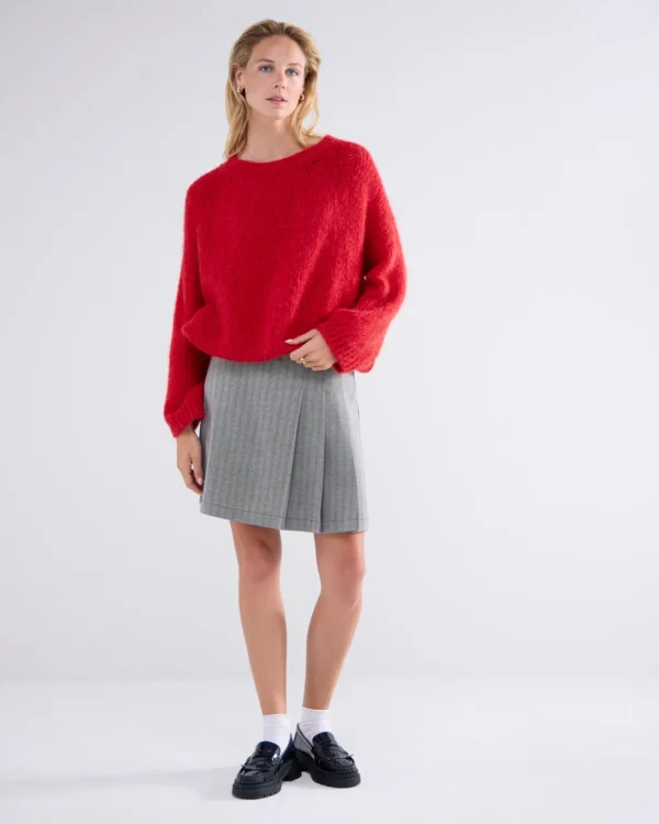 Boxy Trui Met Grove Steek>Summum Outlet