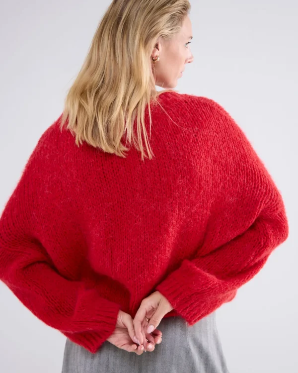 Boxy Trui Met Grove Steek>Summum Outlet