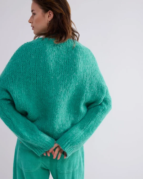 Boxy Trui Met Grove Steek>Summum Discount