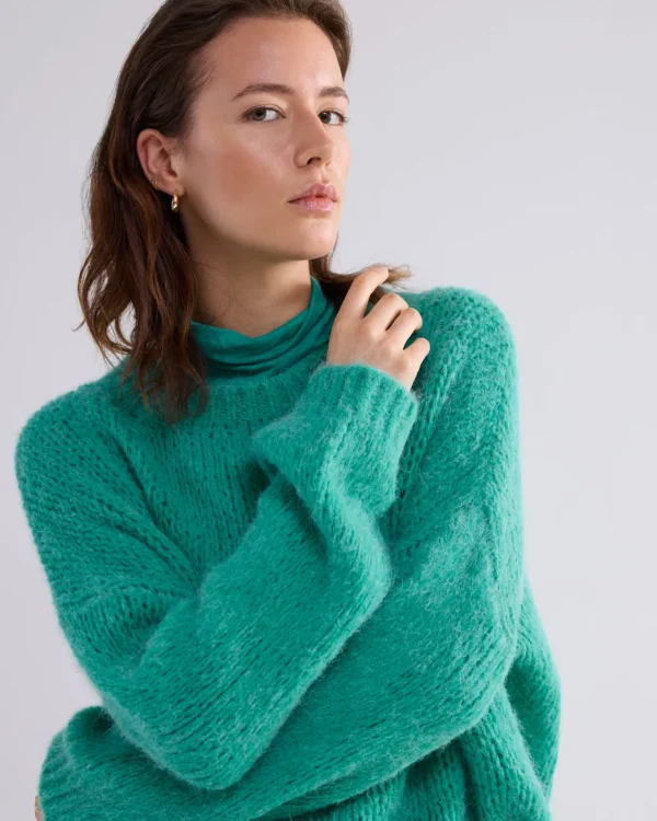 Boxy Trui Met Grove Steek>Summum Discount