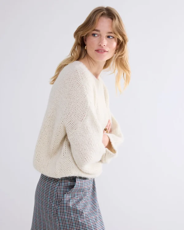 Boxy Trui Met Grove Steek>Summum Fashion