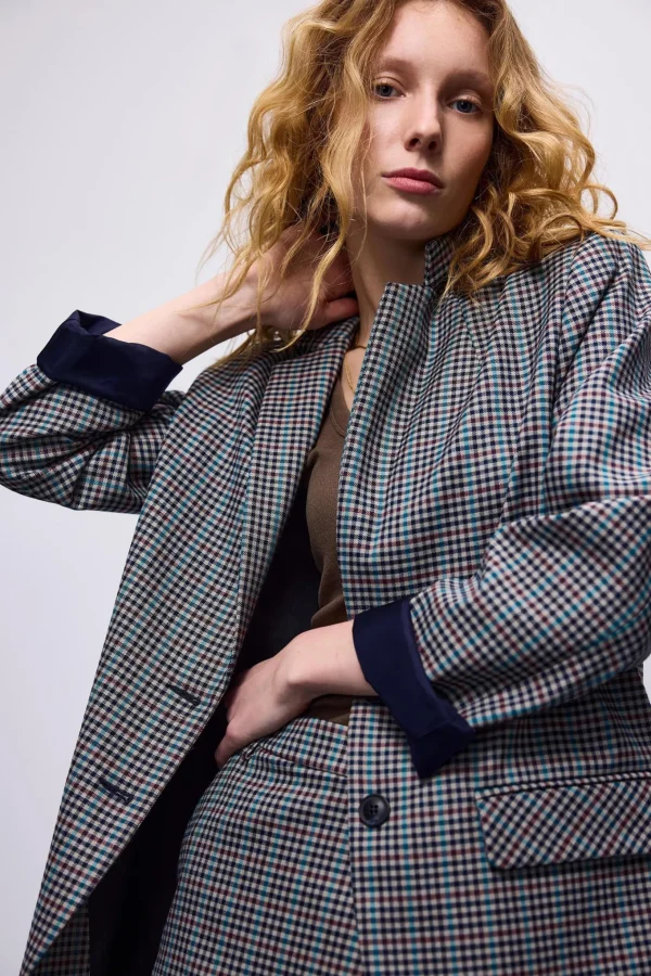 Boyfriend Blazer Met Opgerolde Mouwen>Summum Online