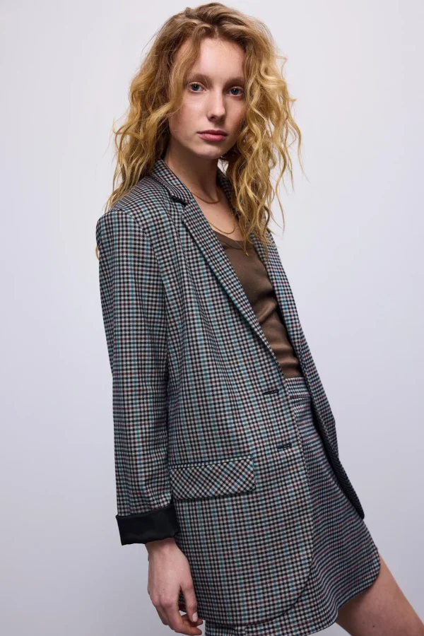 Boyfriend Blazer Met Opgerolde Mouwen>Summum Online