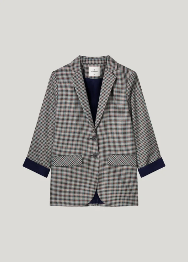 Boyfriend Blazer Met Opgerolde Mouwen>Summum Online