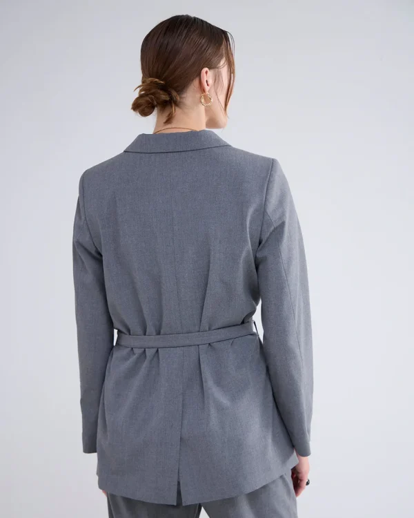 Boyfriend Blazer Met Stoffen Ceintuur>Summum Clearance