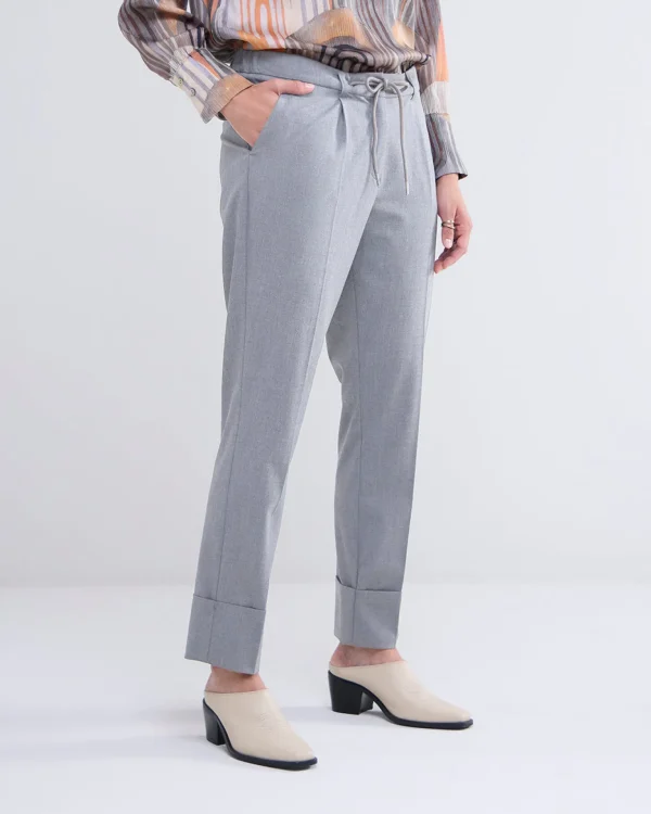 Broek Met Smalle Pijpen>Summum Best