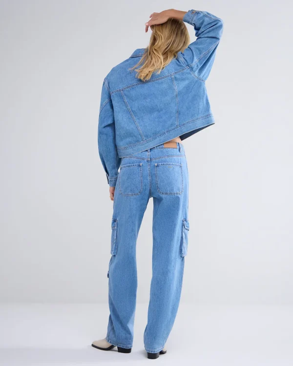 Cargo Loose Fit Jeans>Summum Cheap
