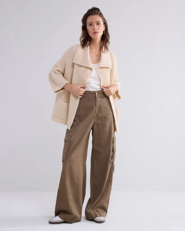 Chunky Gebreid Vest>Summum New