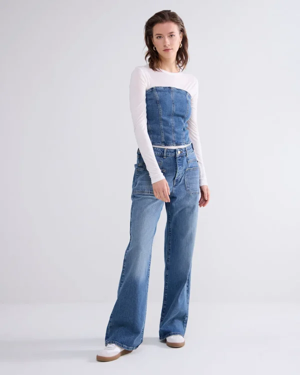 Denim Corset>Summum New