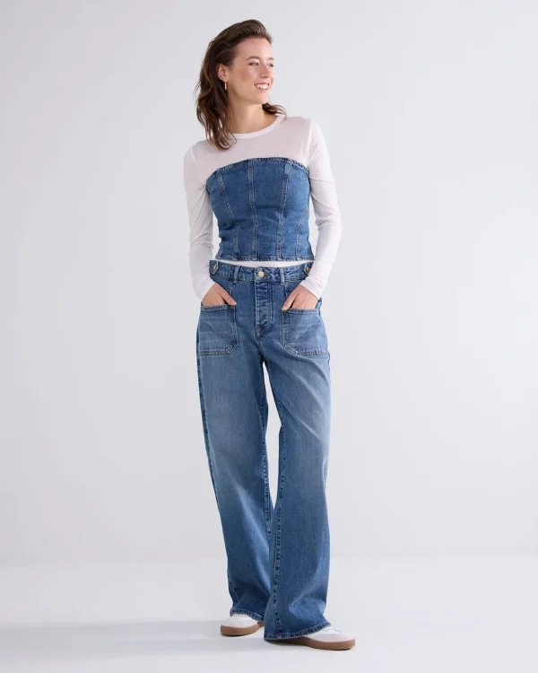 Denim Corset>Summum New