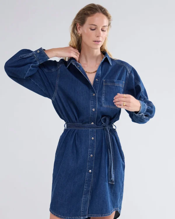 Denim Overhemdjurk>Summum Hot