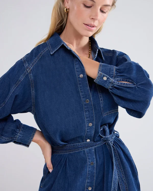 Denim Overhemdjurk>Summum Hot