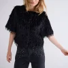 Faux Feather Jasje>Summum Hot