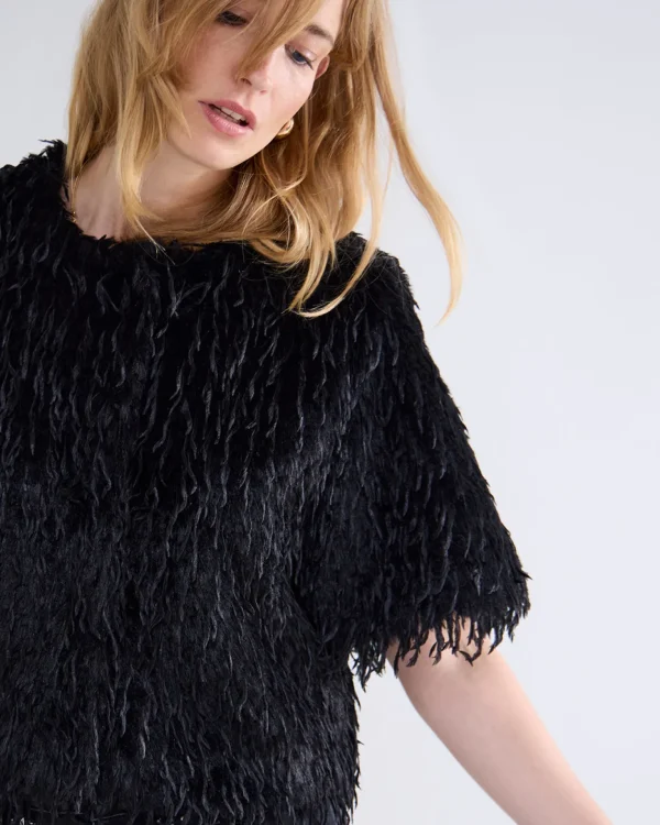 Faux Feather Jasje>Summum Hot
