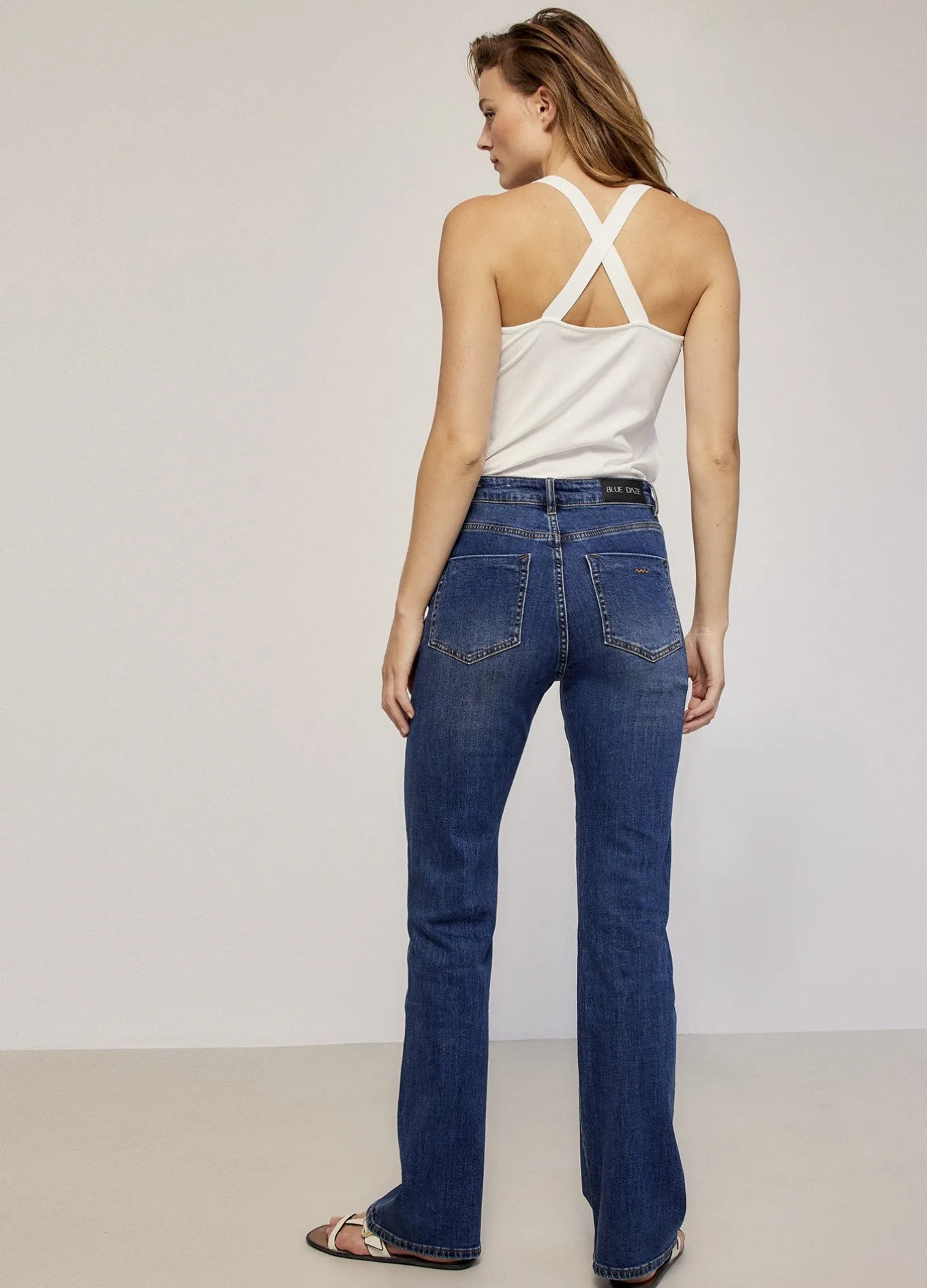flared_blue_daze_denim_4.webp Flared Blue Daze Denim>Summum Fashion