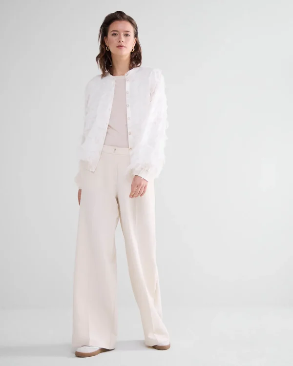 Fluffy Blouse Met Franjes>Summum Store