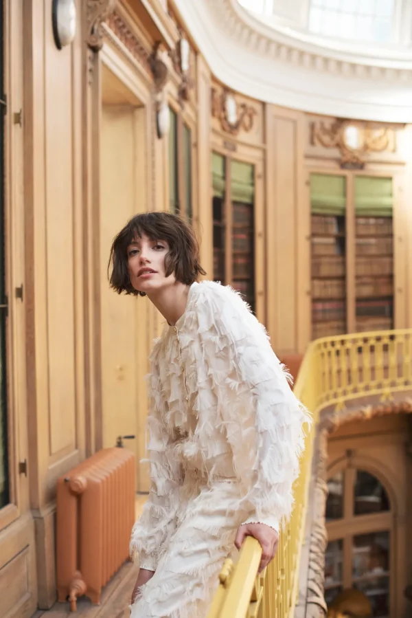 Fluffy Broek Met Franjes>Summum Discount