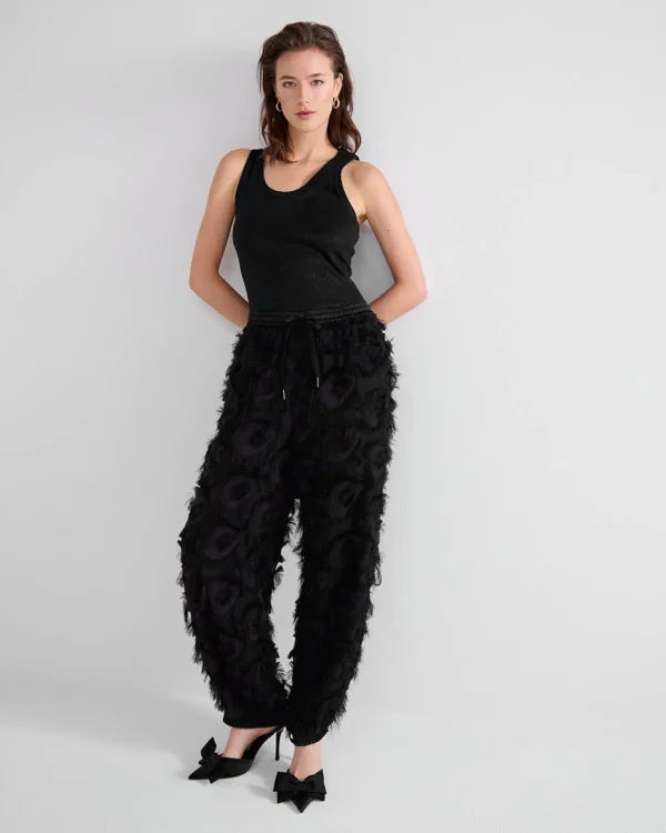 Fluffy Broek Met Franjes>Summum Clearance