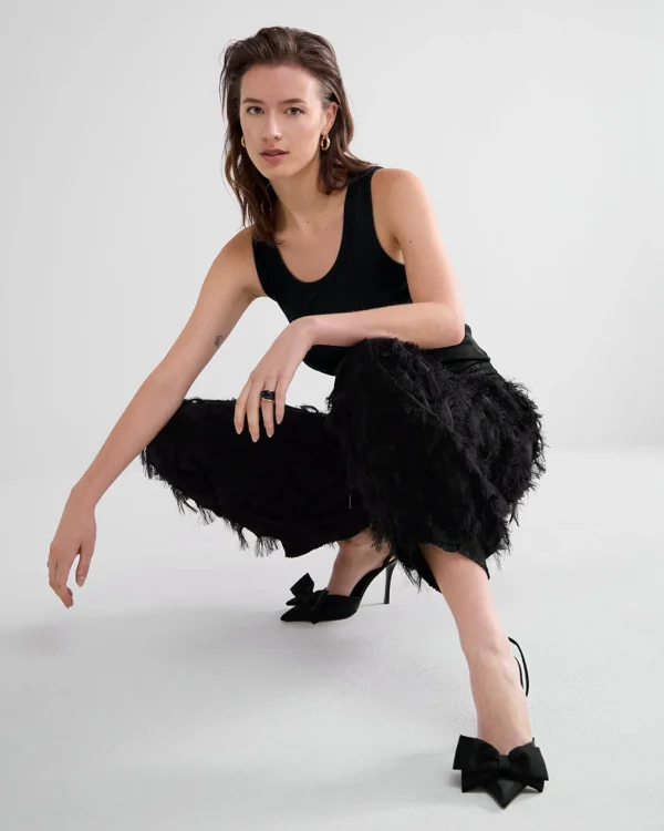 Fluffy Broek Met Franjes>Summum Clearance