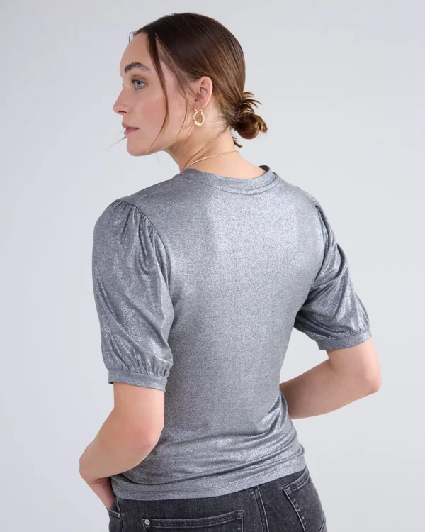 Glanzende Basic Top>Summum Sale