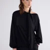 Glanzende Top Met Strik>Summum Best