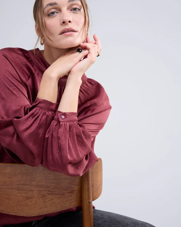 2-in-1 Top Met Hoge Hals>Summum Store