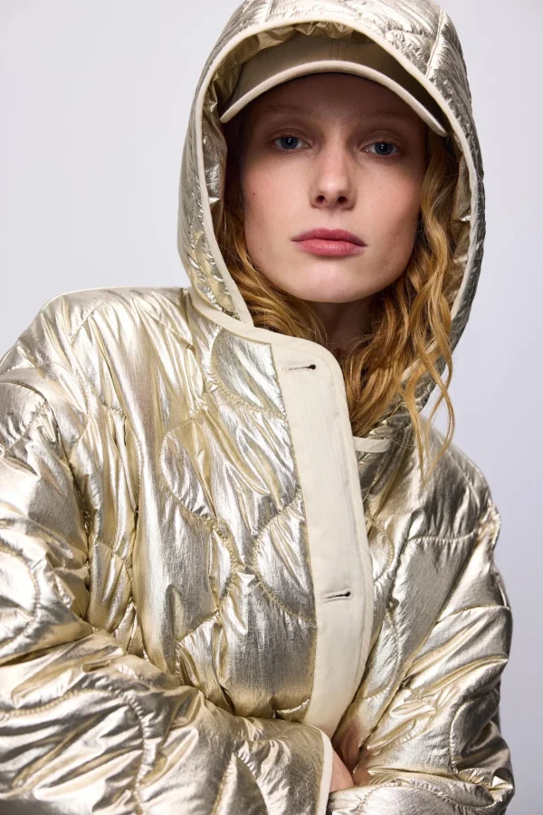 Jacket Quilted Metallic>Summum Fashion