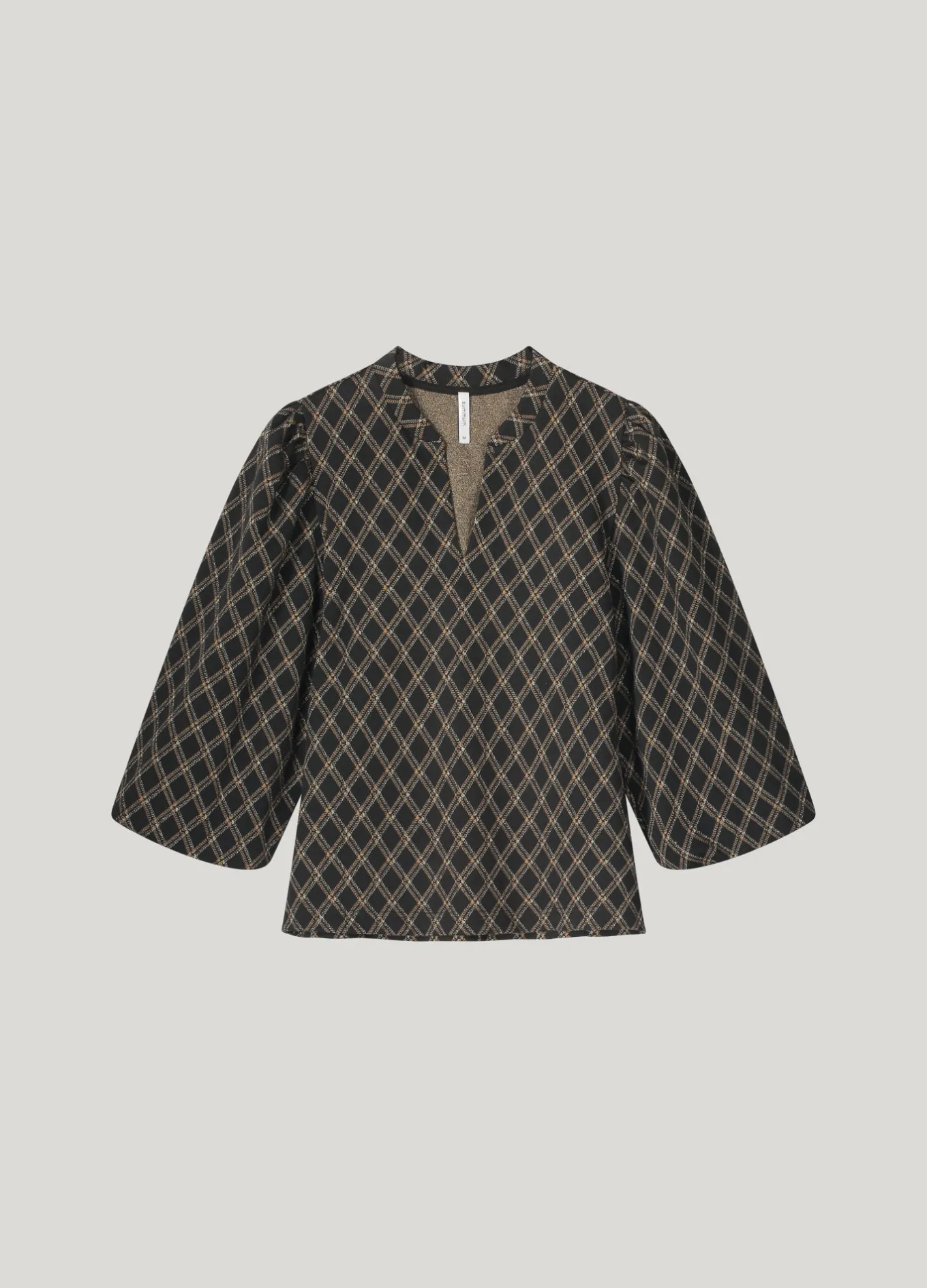 jacquard_top_met_ruitjes_5.webp Jacquard Top Met Ruitjes>Summum Hot