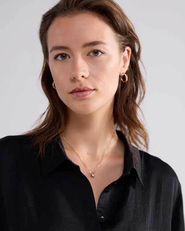 Klassiek Blouse Glanzend>Summum Shop