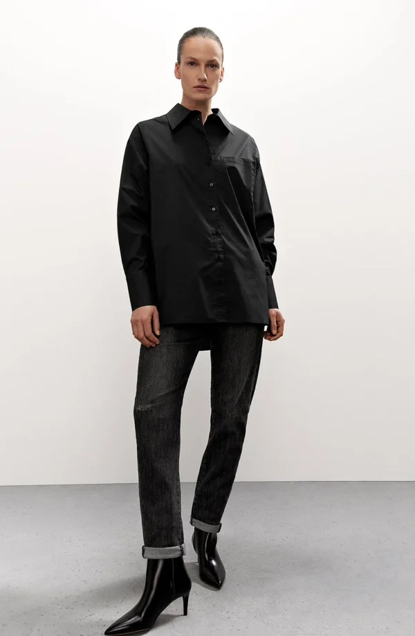 Klassieke Knoopjesblouse>Summum Sale