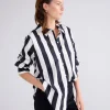 Klassieke Streepjesblouse>Summum Shop