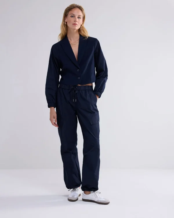 Korte Blazer Met Taft Mouwen>Summum Best Sale