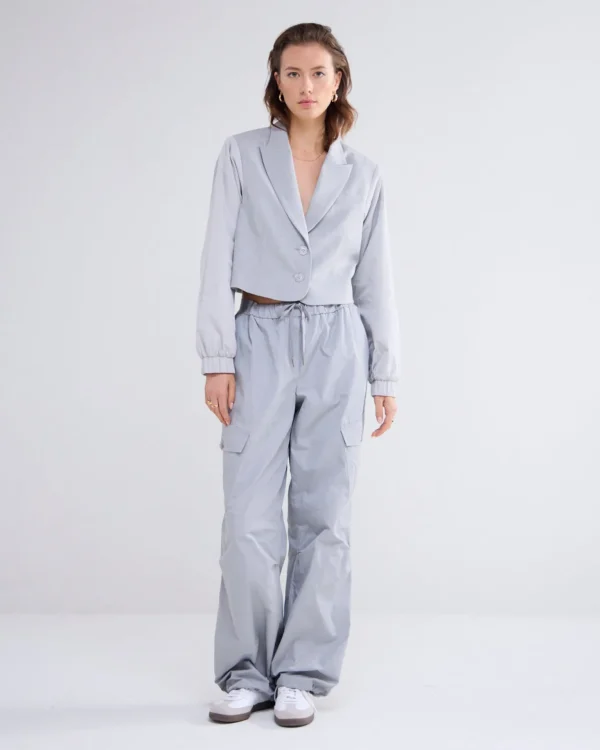Korte Blazer Met Taft Mouwen>Summum Cheap