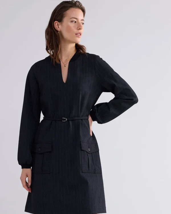 Krijtstreep Jurk>Summum Discount
