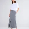 Lange Pencil Rok>Summum Hot